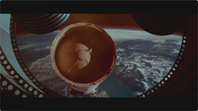 宇航员 火箭起飞画面4K视频