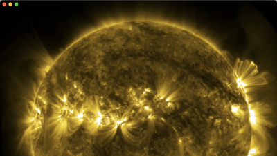 太阳爆发4K视频 震撼眼球