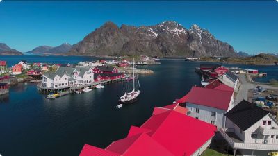 挪威罗弗敦群岛 4K风景视频