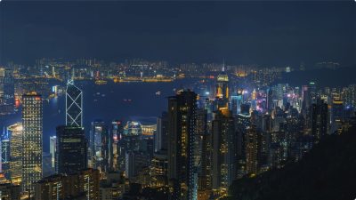 香港城市摩天大楼 8K超高清 ULTRA HD 无水印首发