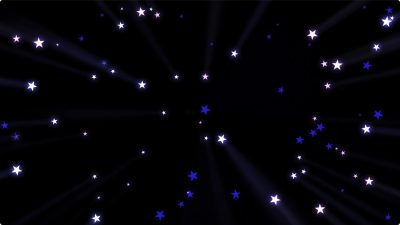 蓝色小星星-4K覆盖 无运动背景的高清视频效果